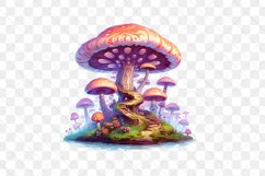 Fantasy Mushroom Watercolor Sublimation Product Image 4