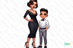 Latina Mom Sublimation Clipart Product Image 1