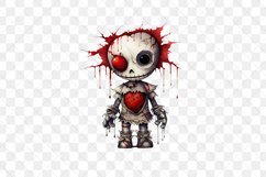 Fantasy Creepy Dolls Sublimation Clipart Product Image 3