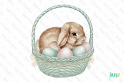 Vintage Easter Bunny Clipart Product Image 1