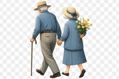 Old Couple Valentine’s Day Sublimation Product Image 2