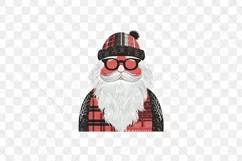 Red Black Buffalo Plaid Christmas Holiday Santa Claus Product Image 2