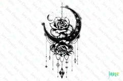 Mystical Moon Sublimation Clipart Product Image 1