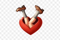 I'm Stuck in Your Heart Clipart Product Image 2