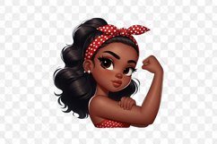 Strong African Girls With Polkadots Headband Product Image 2