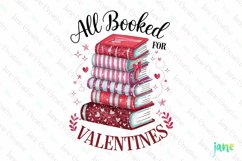 All Booked For Valentines Sublimation Product Image 1