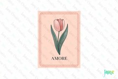 Amore Valentine&#039;s Illustration Card Product Image 1