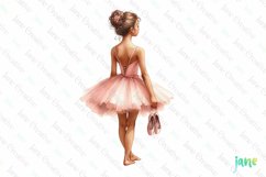 Ballet Dancer Watercolor Sublimation Product Image 1