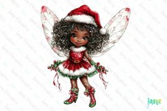Beautiful Fairy Christmas Sublimation Product Image 1