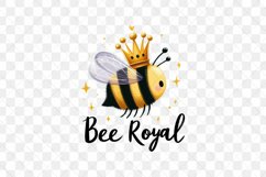 Bee Royal Sublimation Clipart Product Image 2