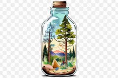 Camping Watercolor Sublimation Big Bundle Clipart Product Image 9