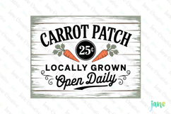 Carrot Patch Farmhouse Easter Sign Product Image 1
