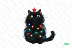 Cats Christmas Sublimation Clipart Product Image 1