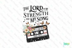 Christian Floral Sublimation Clipart Product Image 1