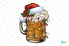 Christmas Beers Sublimation Clipart Product Image 1