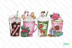 Christmas Drinks Clipart Sublimation Product Image 1