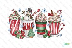 Christmas Drinks Clipart Sublimation Product Image 1