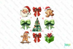 Christmas Elements Sublimation Clipart Product Image 1