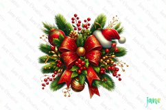 Christmas Garlands Sublimation Clipart Product Image 1