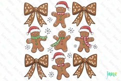 Christmas Gingerbread Sublimation Product Image 1