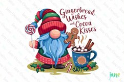 Gingerbread Wishes Christmas Gingerbread Sublimation Product Image 1