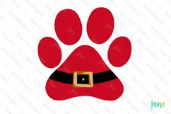 Christmas Paws Sublimation Clipart Product Image 1
