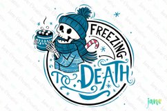 Christmas Skulls Quotes Sublimation Product Image 1