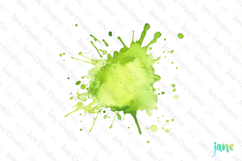 Color Splashes Watercolor Sublimation Product Image 1