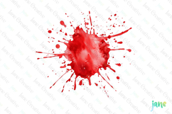 Color Splashes Watercolor Sublimation Product Image 1