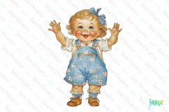Cute Little Baby Sublimation Clipart Product Image 1
