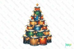 Drump Christmas Tree Clipart Product Image 1