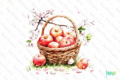 Easter With Spring Flowers Clipart Product Image 1