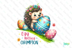Egg Rolling Champion PNG Product Image 1