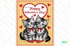 For My Happy Valentine's Day Illustration Card Product Image 1