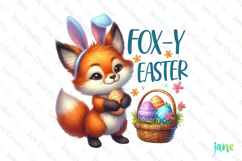 Fox-y Easter PNG Product Image 1