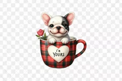 Cute French Bulldog I'm Yours Coffee Cup Product Image 2