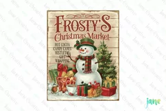 Frosty's Christmas Market Christmas Farmhouse Product Image 1