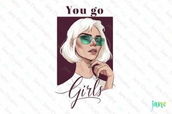 Funny Beautiful Girl Quotes Sublimation Product Image 1