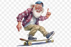 Funny Grandpa Watercolor Sublimation Bundle Product Image 3