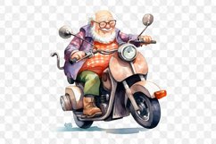 Funny Grandpa Watercolor Sublimation Bundle Product Image 6