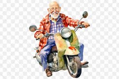 Funny Grandpa Watercolor Sublimation Bundle Product Image 8