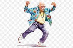 Funny Grandpa Watercolor Sublimation Bundle Product Image 10