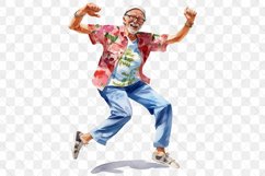 Funny Grandpa Watercolor Sublimation Bundle Product Image 11