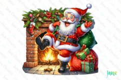 Funny Santa Christmas Sublimation Product Image 1