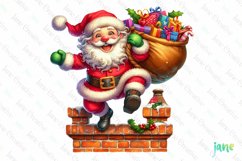 Funny Santa Christmas Sublimation Product Image 1