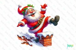 Funny Santa Christmas Sublimation Product Image 1