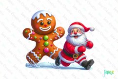 Funny Watercolor Christmas Sublimation Product Image 1