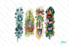 Garden Brushstroke Clipart Sublimation Product Image 1