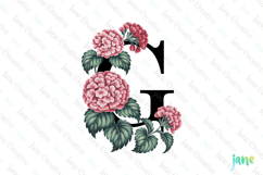 Geranium Letter G Clipart Product Image 1