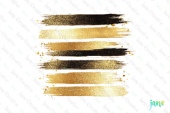 Glitter Gold Effect Clipart Sublimation Product Image 1
